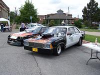 Two Oklahoma Highway Patrol troopers cars