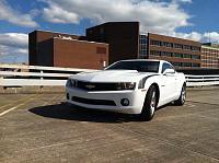 Parked on top of a parking garage in Lancaster, Pa