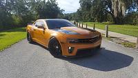 Camaro orange 8