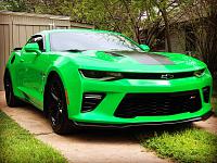 2017 Camaro 1SS Krypton Green