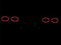 54 2003 Chevrolet Corvette Z06 Halo Tail Lights