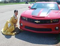 Yes, I like Renaissance Faires, and happened to be at a gathering in Frankenmuth when I found this gorgeous Camaro :D  Pic by a friend using my camera.