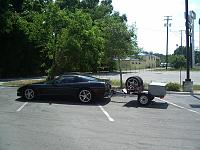 My c5 vette and trailer with my drag racing gear....sold May 2010 after about 9 yrs of ownership and 100,000 miles of smiles!