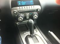 Leather shift knob from GMpartshouse.com.