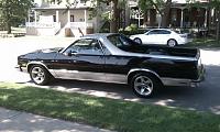 1985 Chevrolet El Camino showcar. 
built by Richard R Dodd (1941-2011)