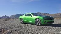 Car in the Nevada desert.