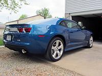 Just got my new ZL1 rocker panels installed. April 2012