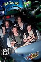 A moment of enlightenment on Aerosmith's Rockin' Rollercoaster