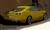 SAUDI CAMARO SS YELLOW B