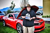 Winning the "Sodaroadster Award" at the Soda Row Car Show/Cruise Night in June of 2012