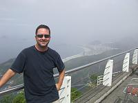 Rio de Janeiro, atop Sugar Loaf overlooking Copacabana beach