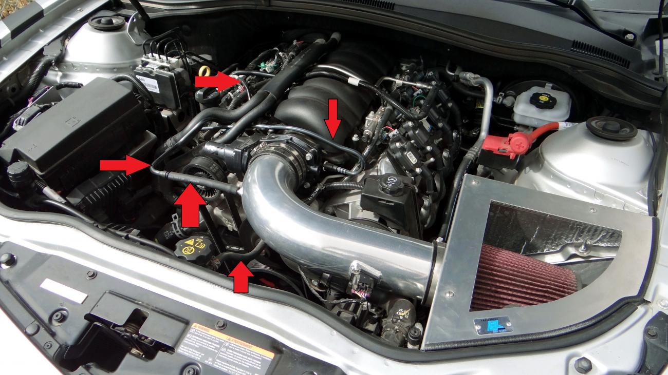 Engine Bay DressUp With Braided Hoses Camaro5 Chevy Camaro Forum