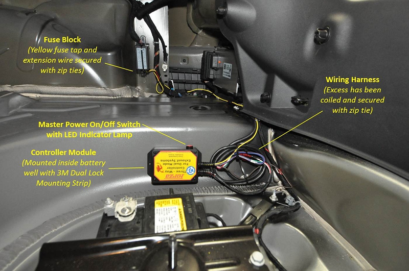 Forza Exhaust Valve controller installed on STO, Page 8