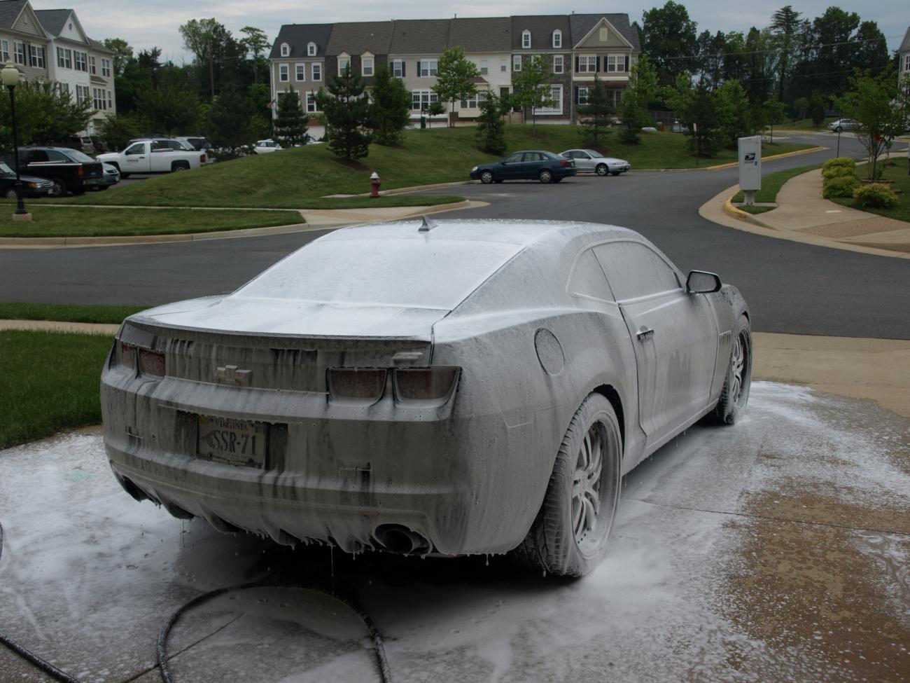 Wolfgang Foam Gun with my Karcher pressure washer