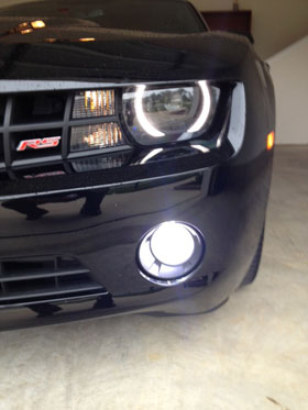 Newly installed Phastek's LED DRLs/fogs. Can't wait for the ghosted side markers.