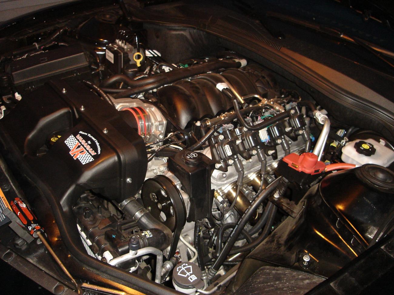 Engine Bay with old VR