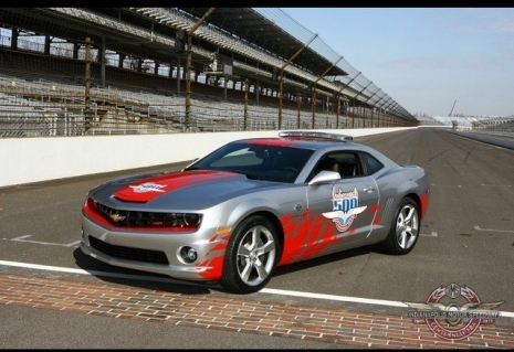2009 marks the fifth time the Chevrolet Camaro has been selected to pace the