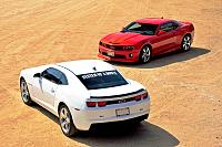 Orange Krate at Vasquez Rocks June 1, 2013. The white Camaro is "Kokane" from Palmdale, CA  owner - Teni.