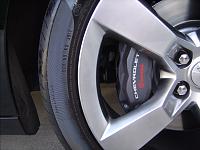 Nice and shiny tires.  
Brembo brakes are literal life savers.