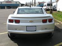 4 Camaro rear