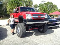 car show 146 My Baby next to a monster