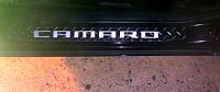 Black "CAMARO" Diamond Plate Door Sills