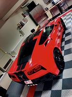 My New C7 Corvette 3LT Z51 Torch red