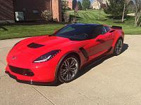 Wife's 2016 Z06 'vette Torch Red