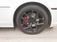Camaro wheel view