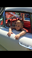 My grandson jack can not wait to get his hands on the 57 Vette.   No wait he already has !!!