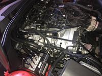 Passenger side LFX without Heat shield or insulation