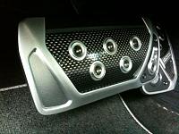 Close up Racing pedal set - Aluminum x Carbon Fiber