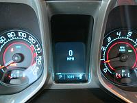 Mileage on 2010 Camaro after 1 year -- 3015 miles - It's a driver - ha ha!