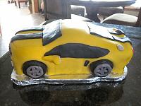 Bumblebee cake 4