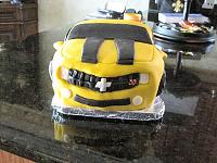 Bumblebee cake 2