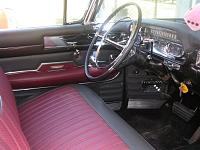 1957 Caddy interior