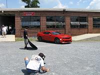 Photo shoot for Camaro Performers Magazine