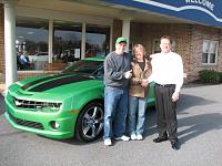 Chip, Deb, and Rod (sales manager) at Sauder Chevy