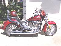 2002 Honda 1300 VTX, custom exhaust, many add ons