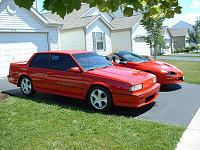 1988 Celebrity Eurosport VR, the only one made by GM in a red w/a five speed manual transmission. Now in Ohio