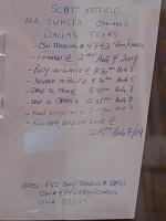 Back of litho - I was lucky enough to have the litho follow her down the line and get time/date stamped at each point of the build.