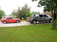 08 GMC Sierra Max Z71 with 6.0 V-8, Magnaflow Exhaust, K&N CAI and power programmer. Also have Knight rider light in grill.