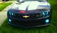 knight rider, color changing halo lights