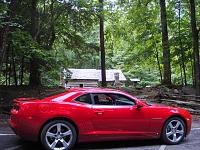 Historic cabin on the Rocky Fork Historic Nature Trail