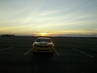 Camaro sunset