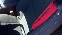 New Seat belt covers