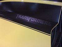 Transformers Edition hood