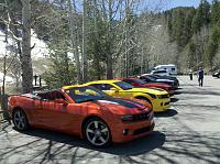 Our break on the mountain