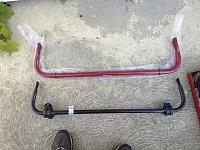 Rear sway bar.