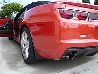 GM oem ZL1 rear splash shields